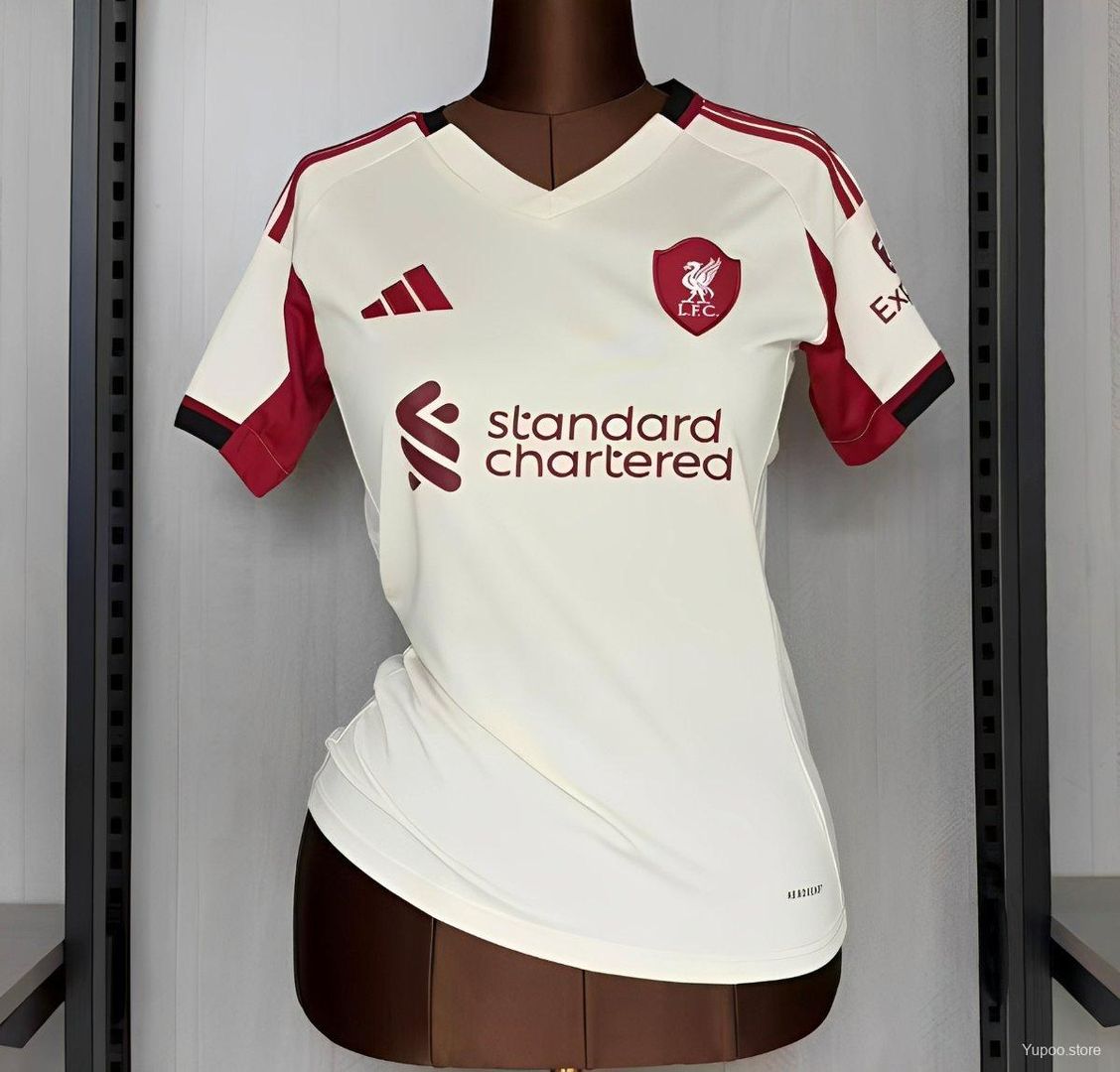 Liverpool Casa - Visita - Tercera Fan Mujer 2025-26 