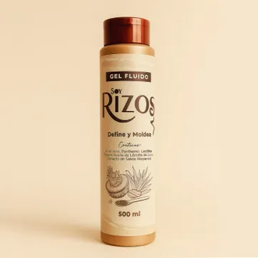 Imagen del producto GEL FLUIDO 500ML SOY RIZOS