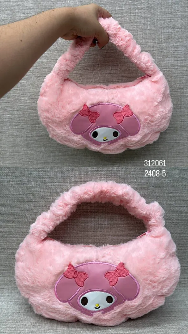 BOLSO DE FELPA SANRIO SURTIDO