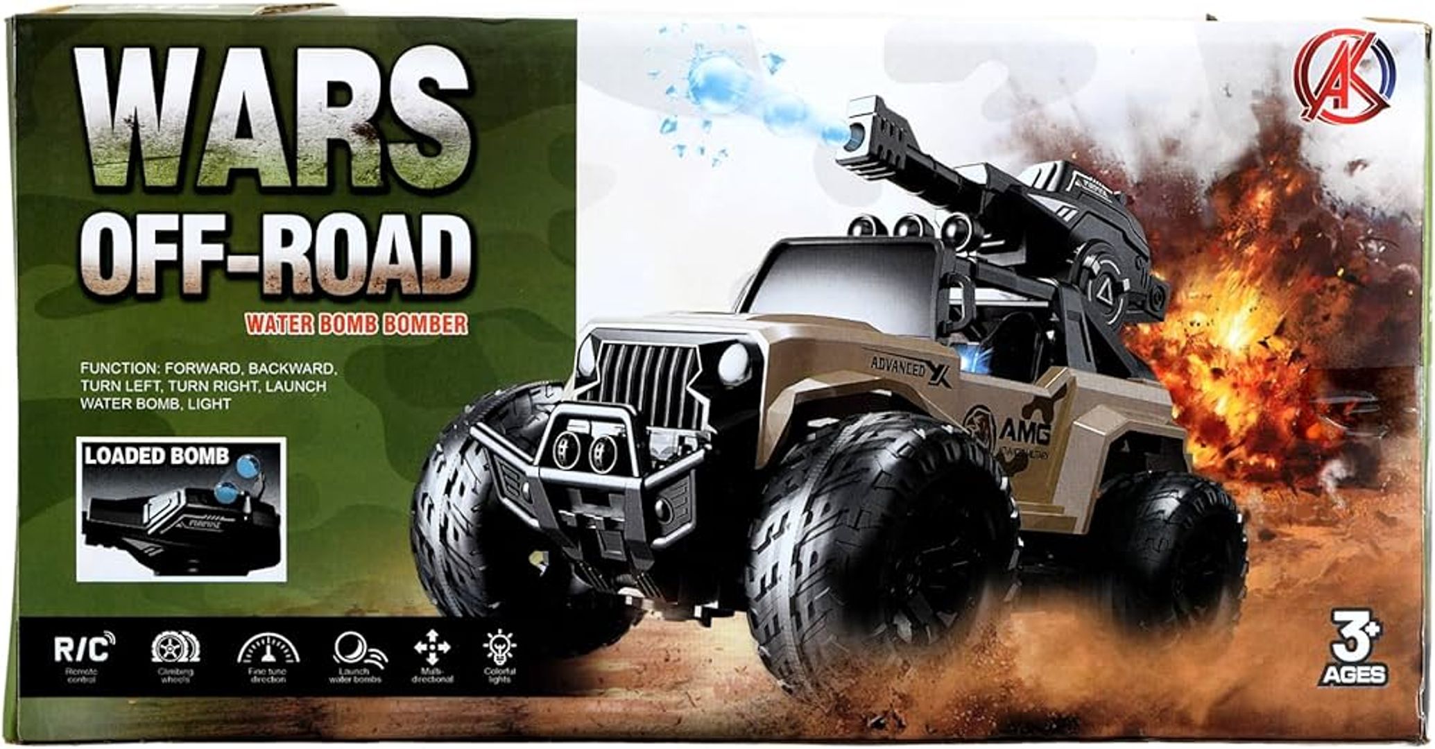 CARRO MILITAR REMOTO 
