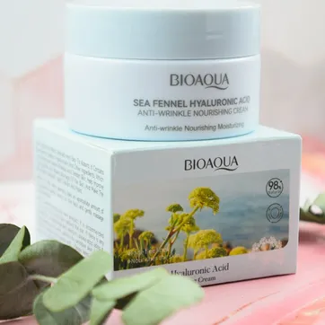 Crema Humectante con Acido Hialuronico e Hinojo Marino – Bioaqua BQY53126 - imagen 1