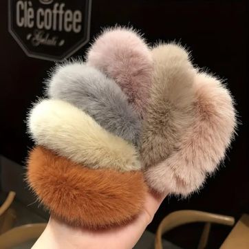 SET 6 SCRUNCHIES CONEJITO - imagen 1