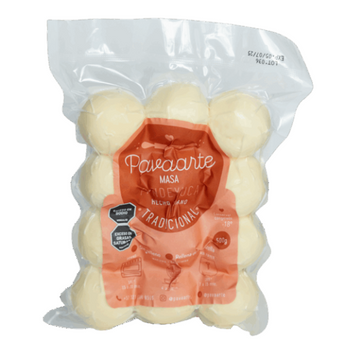 Imagen del producto MASA PANDEYUCA TRADICIONAL PORCIONADA PAVAARTE