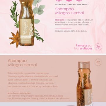 Shampoo Romero Milagros  - imagen 2