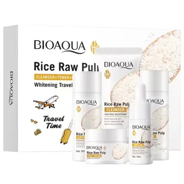 Kit Travel Facial de Arroz Bioaqua - imagen 1
