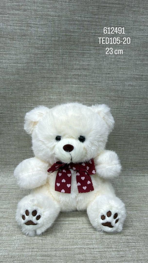 OSO CON MOÑO ESTAMPADO 23 CM