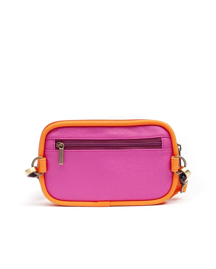 FUNNY PACK MARSELLA MANDARINA X FUCSIA