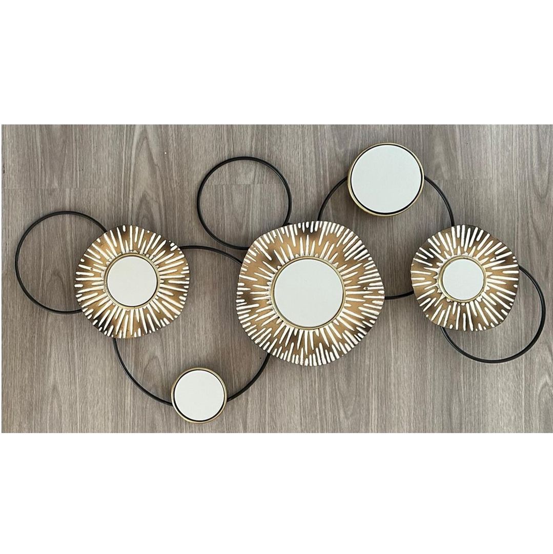 Espejo en latón de pared