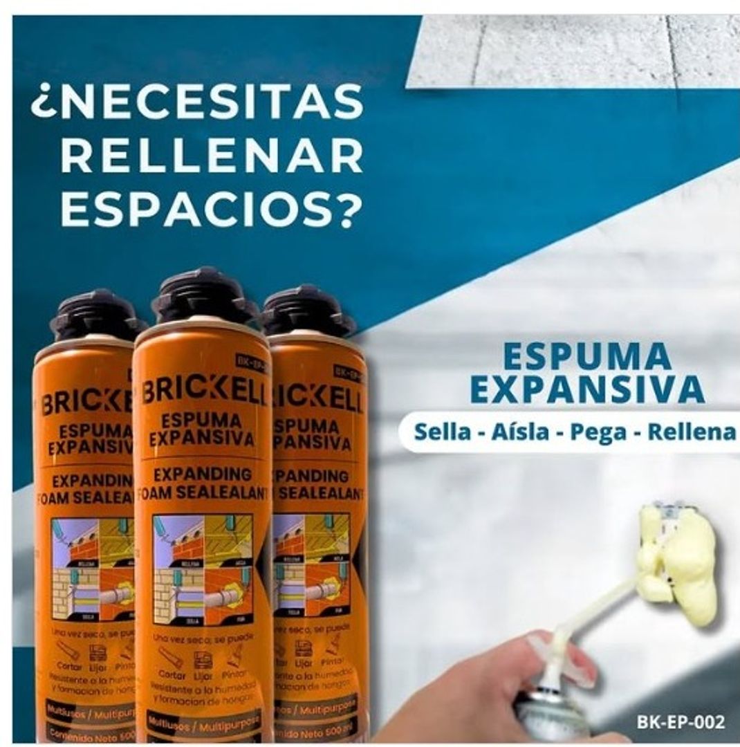 ESPUMA DE POLIURETANO 750ML