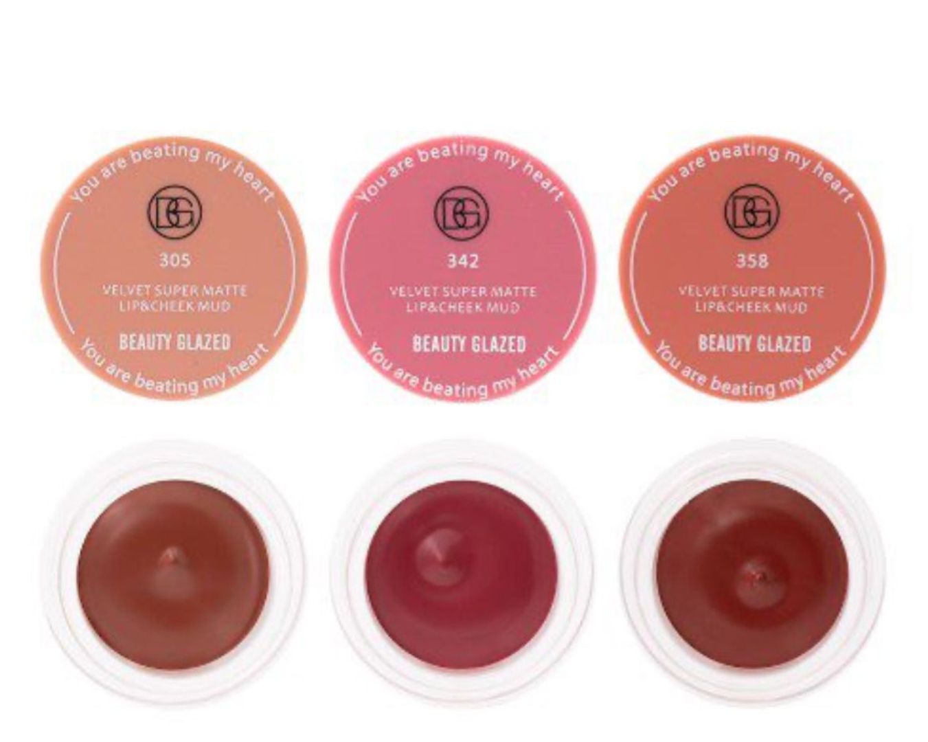 532- RUBOR INDIVIDUAL EN CREMA ROSTRO Y LABIOS BEAUTY GLAZED