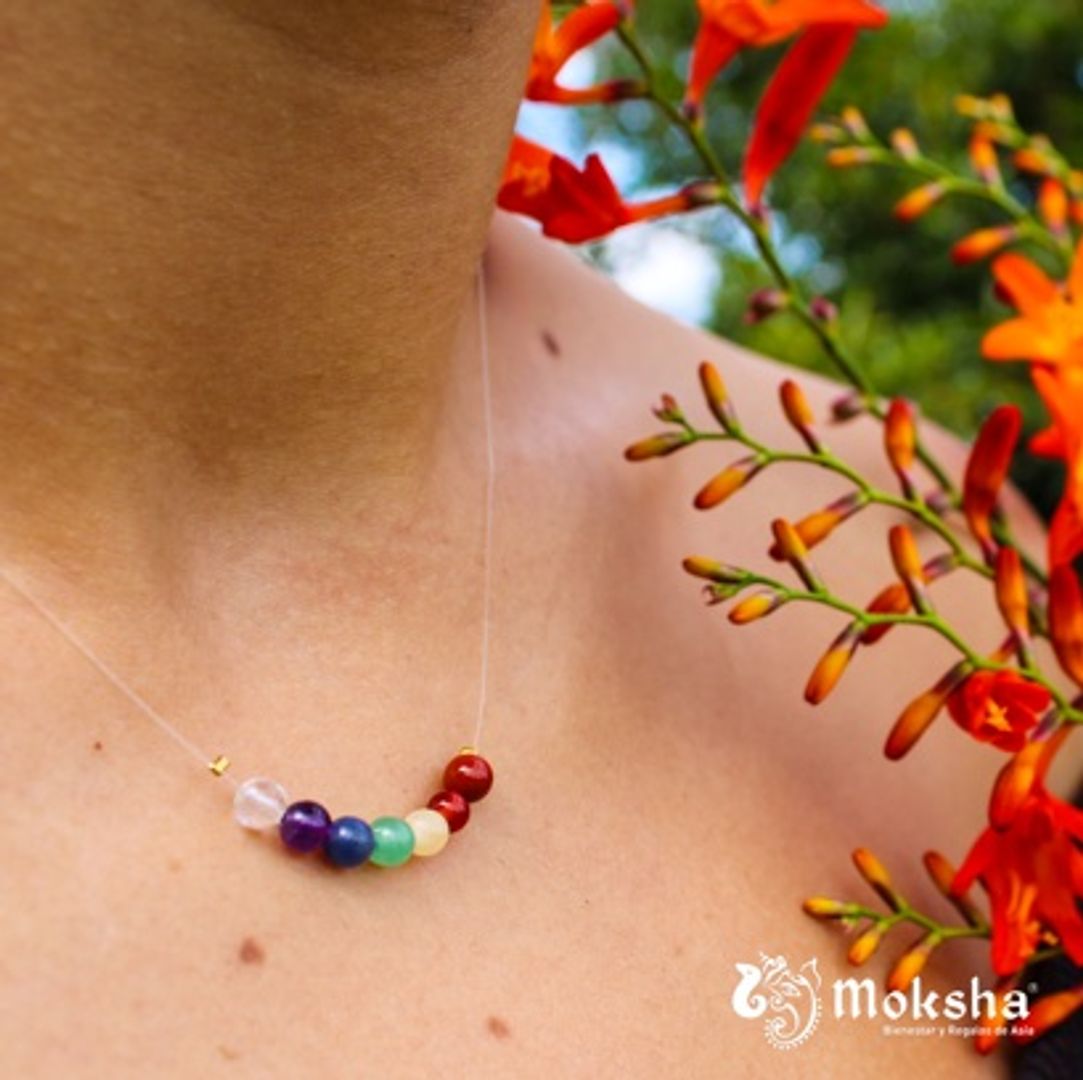 Collar Hilo 7 Chakras 