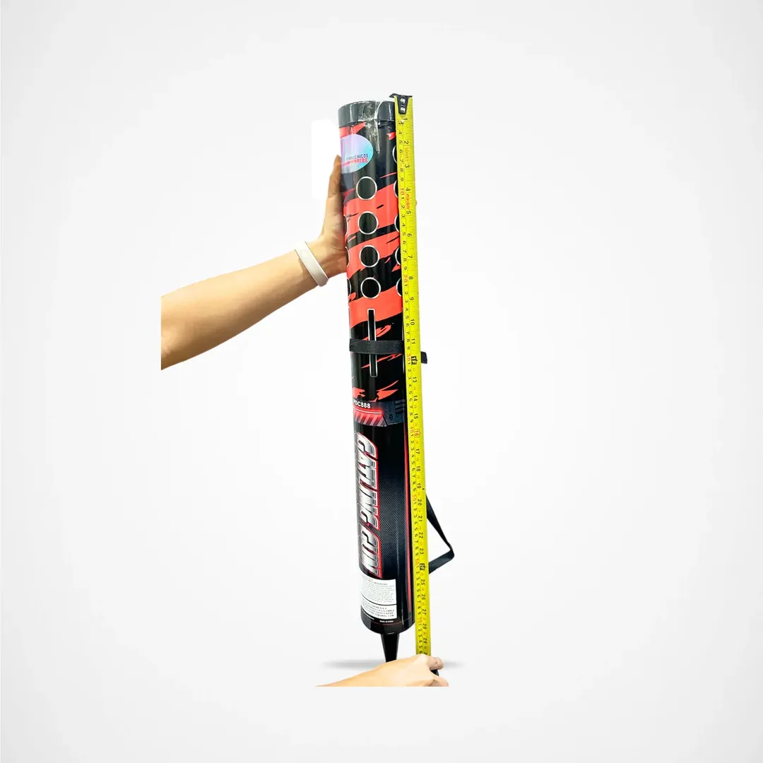 FUEGOS ARTIFICIALES POLVORA MEGA BAZUCA 888 TIROS