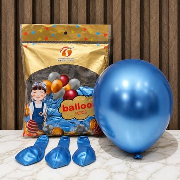 Imagen del producto GLOBO R12 CROMADO AZUL OSCURO