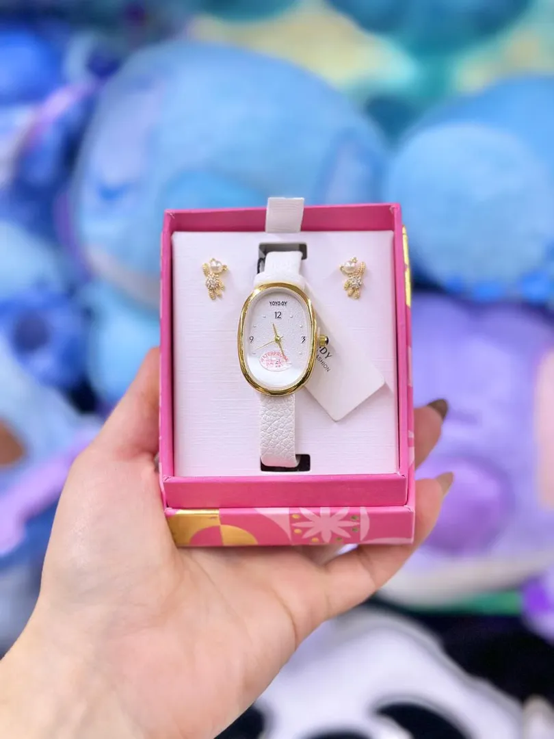 RELOJ ARETES 