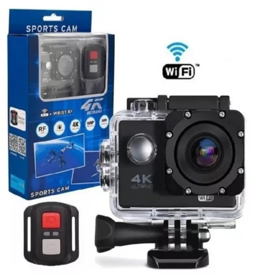 CAMARA MOTO WIFI 4K + CONTROL