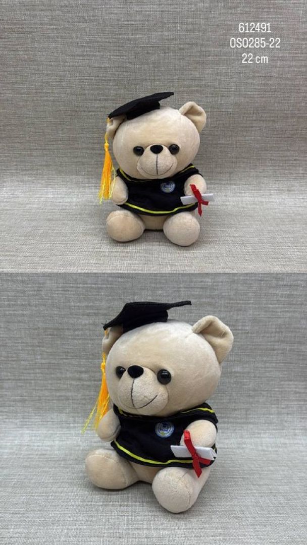 OSITO DE GRADUACIÓN 22 CM