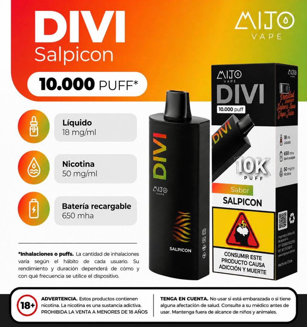 Mijo Divi Salpicon 10.000 Puffs