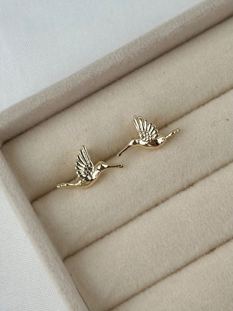 Topo colibrí dorado 