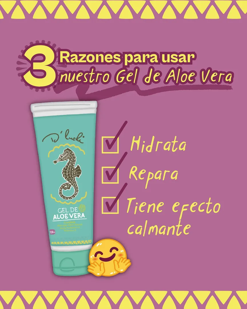 Gel de Aloe Vera 120ml DLUCHI