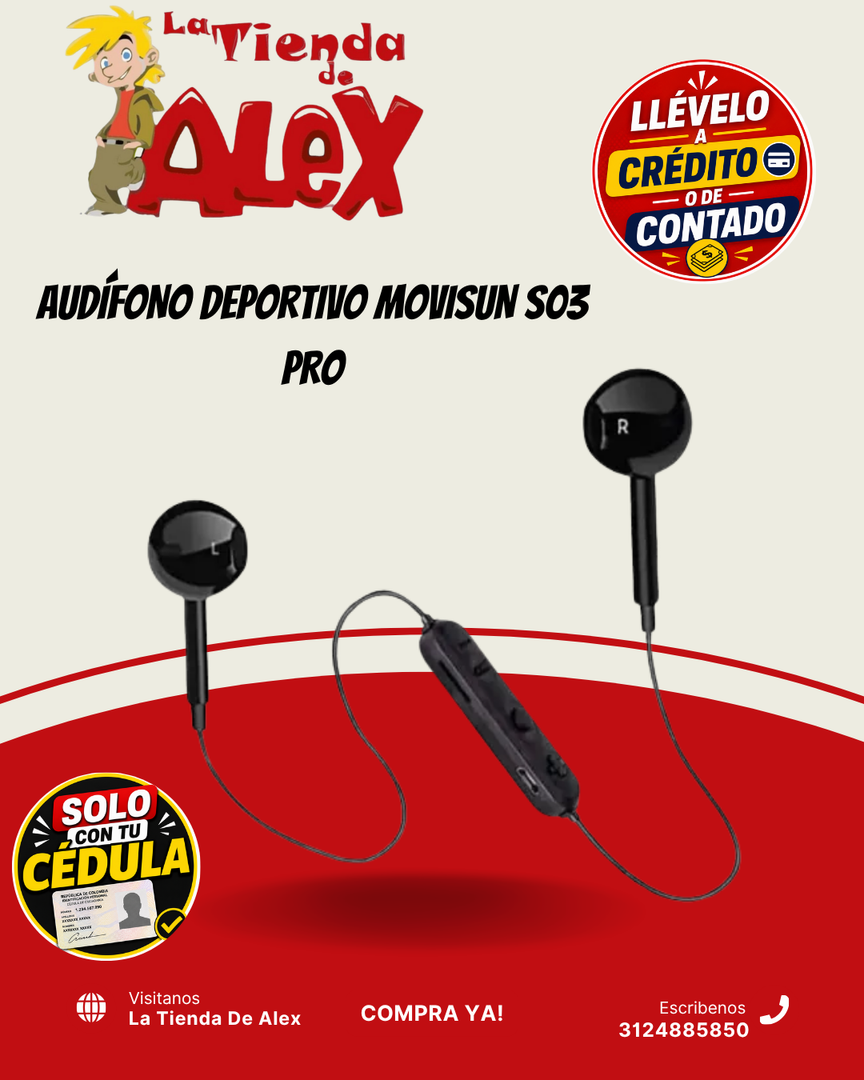 AUDÍFONO DEPORTIVO MOVISUN S03 PRO