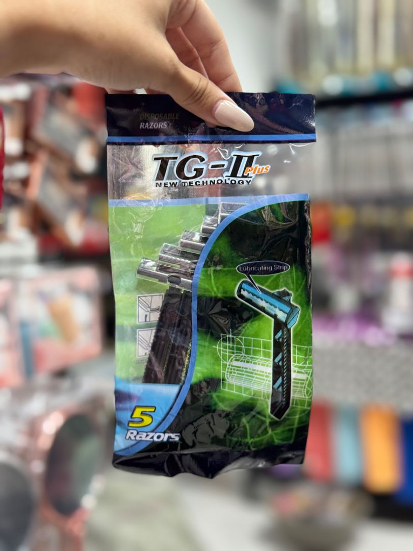 Máquinas Desechables TG-II Plus (Paquete x 5)