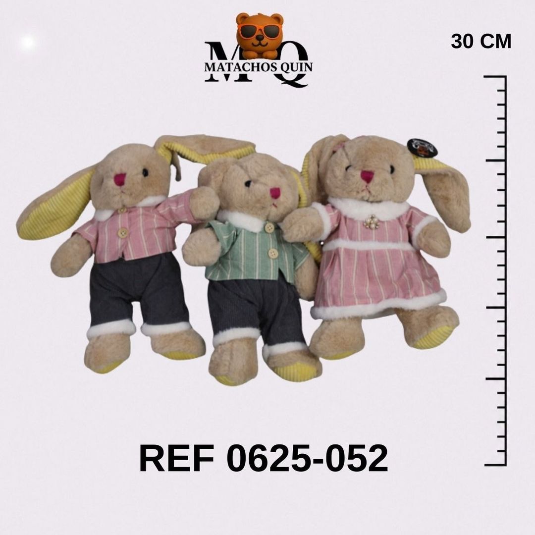 COLECCIÓN DE CONEJITOS CON ROPA