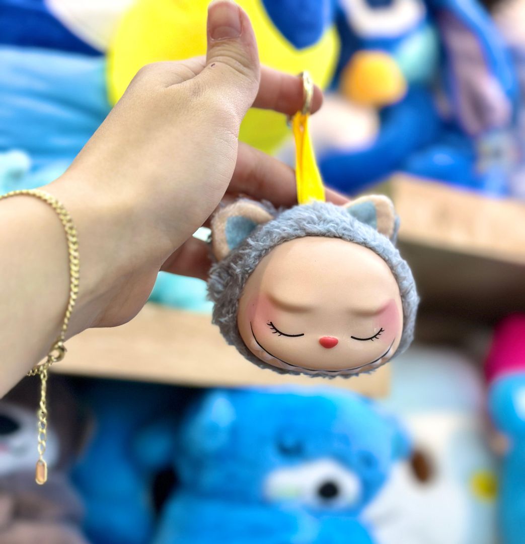 LABUBU LLAVERO DE CABEZA