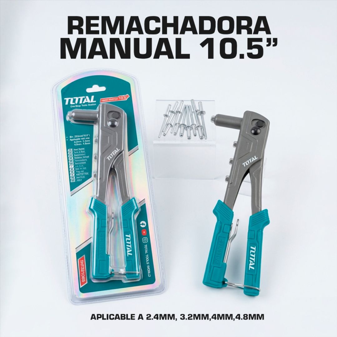 REMACHADORA MANUAL 10.5 