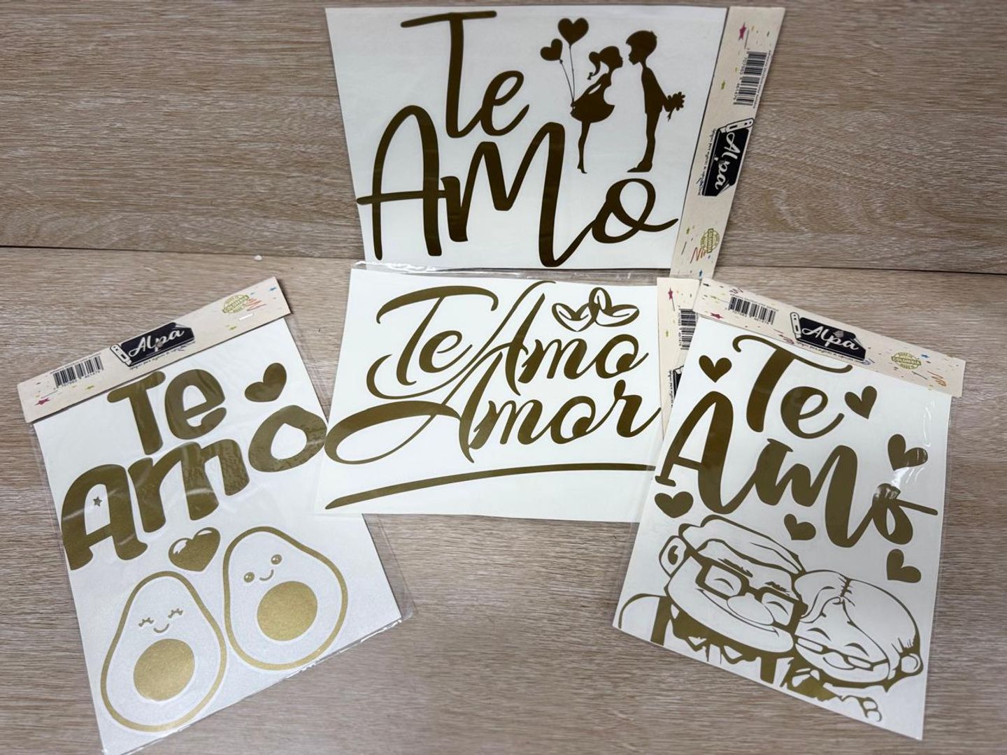 000 STICKER GRANDE "TE AMO"