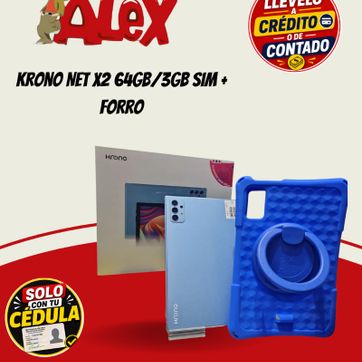 Imagen del producto Krono NET X2 64GB/3GB SIM + Forro