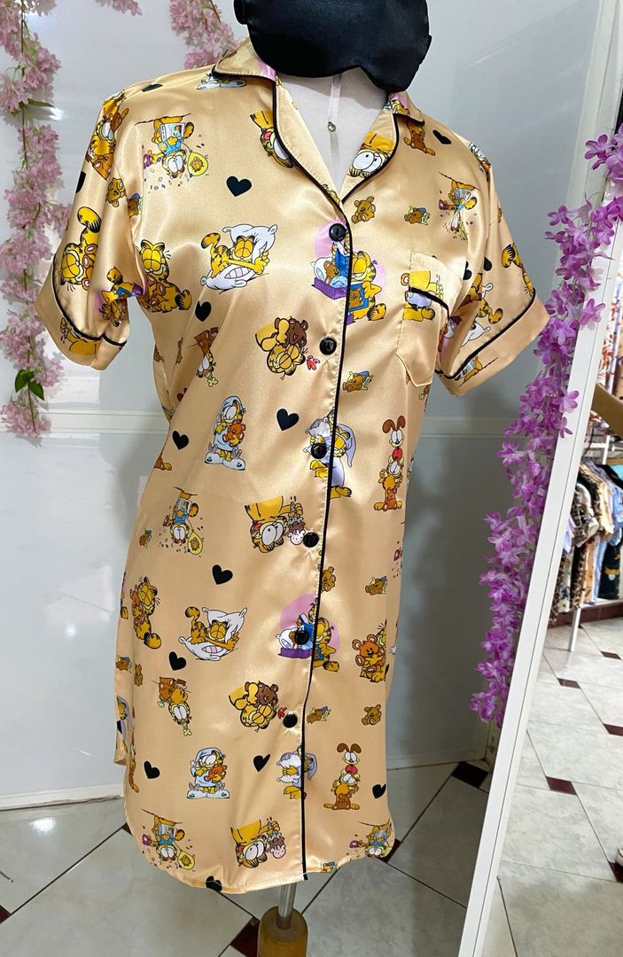 Camisón "Garfield" / Seda
