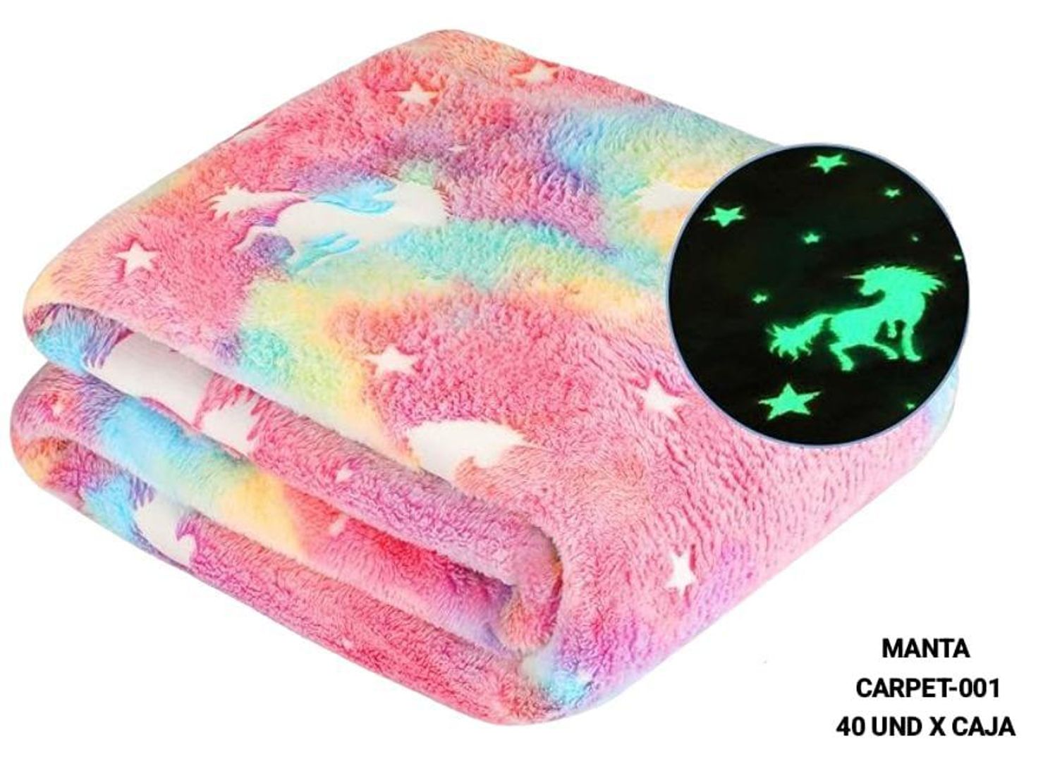 MANTA QUE SE ILUMINA EN LA OSCURIDAD