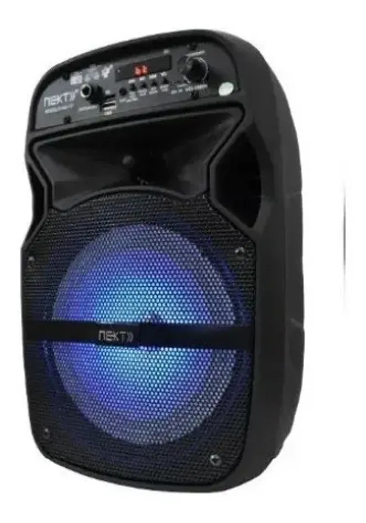 CABINA PARLANTE RECARGABLE 6.5 PULGADAS LUCES LED NX-Y7
