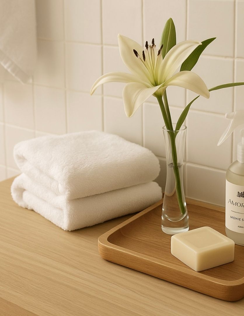 Florerito Vidrio con Flor 