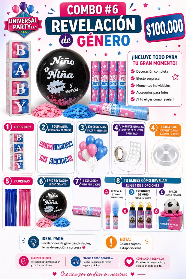 COMBO REVELACIÓN # 6