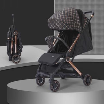 Imagen del producto COCHE MALETA X5UP NEGRO/DORADO