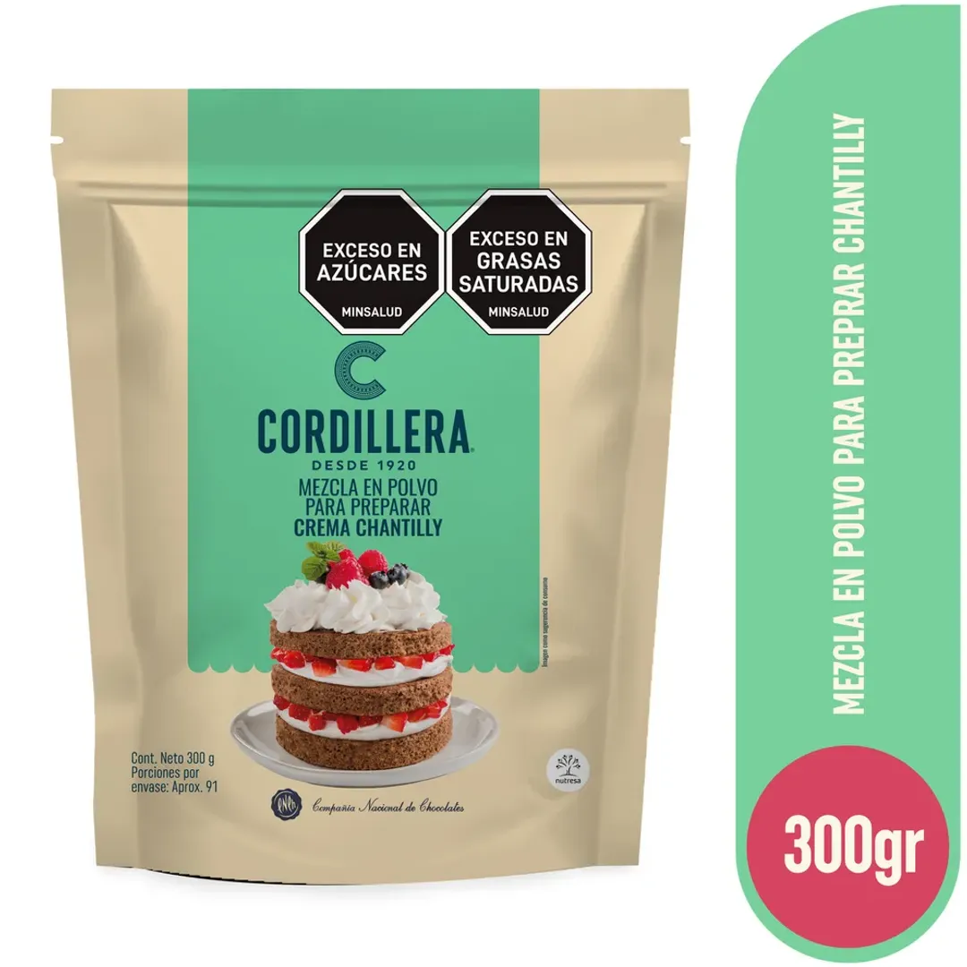 CREMA CHANTILLY CORDILLERA*300G