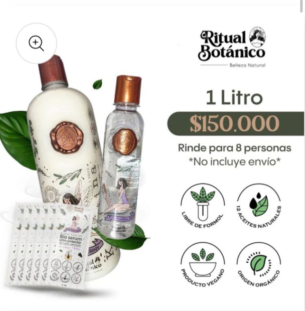 KERATINA RITUAL BOTANICO 1000ML