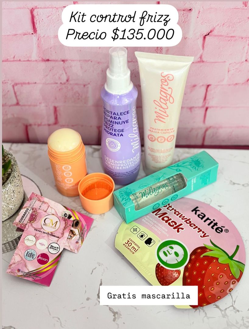 Kit control frizz Milagros