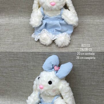 Imagen del producto CONEJITA CON VESTIDO DE 20 CM