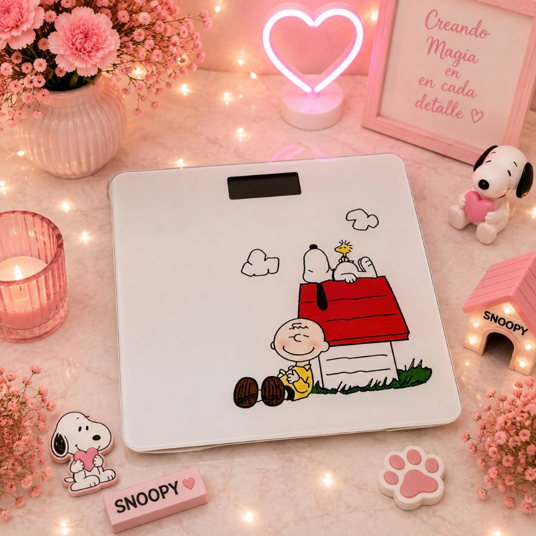 Báscula snoopy 
