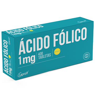 Imagen del producto ACIDO FOLICO 1MG LAPROFF SOB X 10 TAB