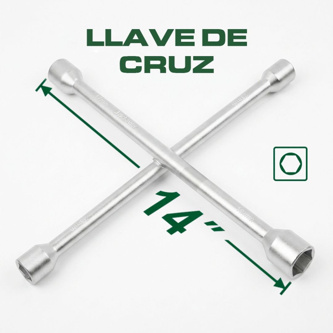 LLAVE DE CRUZ 14" (17 X 19 X 21 X 23MM)
