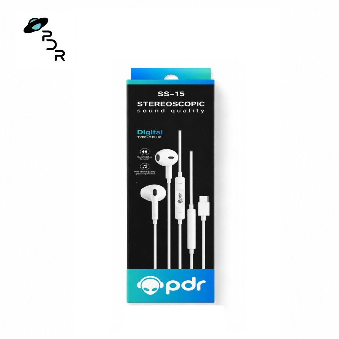 AUDIFONO ALAMBRICO MANOS LIBRES PDR SS15