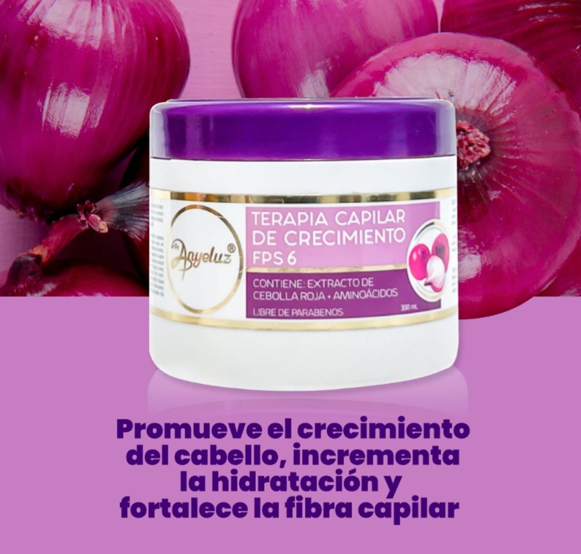 Terapia Capilar de Cebolla Anyeluz
