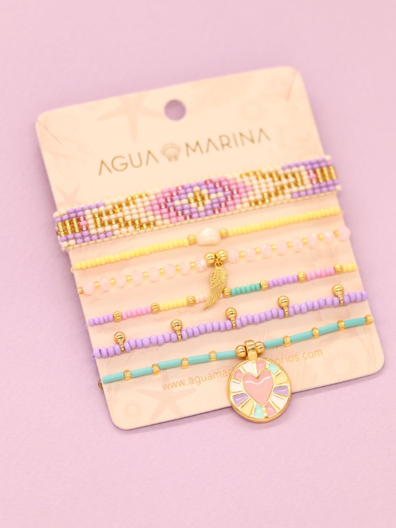 Set Pulsera Luna