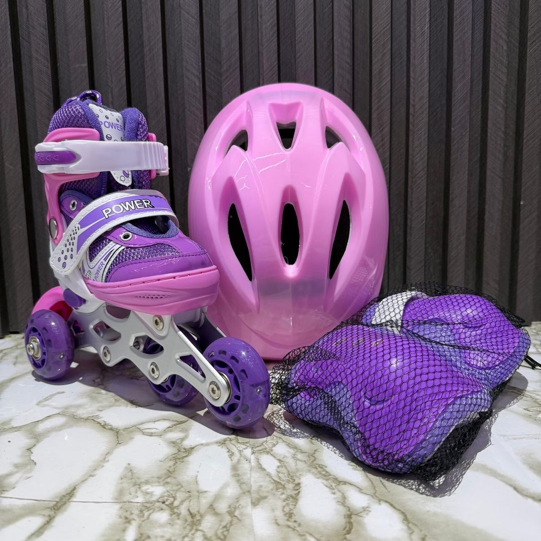PATINES RECREATIVO SEMI PARA INICIACIÓN ( INCLUYE KIT DE PROTECCIÓN )