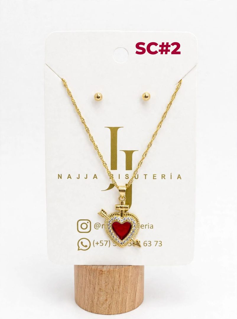 Collar Sagrado Corazón 