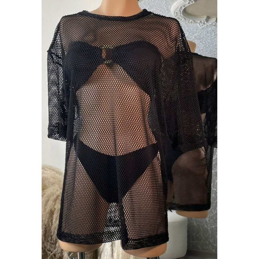 Camisa Oversize Malla 