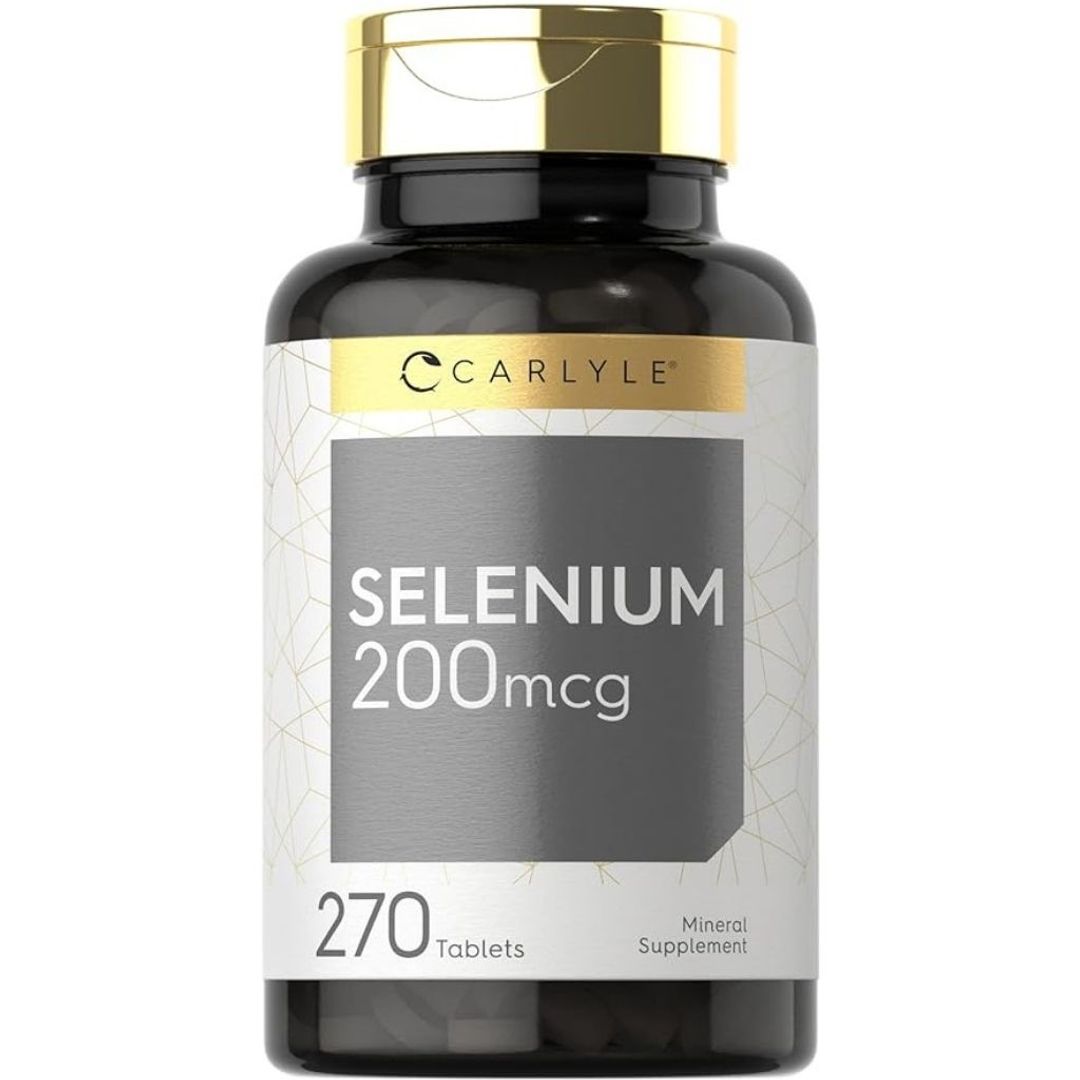 Selenio Tabletas de 200 mcg 270 tabletas CARLYLE